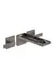 AXOR-HG-AXOR-MyEdition-3-Loch-Waschtischarmatur-Unterputz-fuer-Wandmontage-mit-Auslauf-221-mm-ohne-Platte-Brushed-Black-Chrome-47082340 gallery number 1